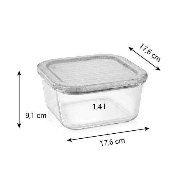 Stikla konteiners pārtikai Online – Tescoma-image-1