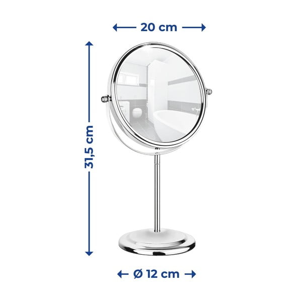 Kosmētikas palielināmais spogulis (7x) ø 15 cm – Maximex-image-1