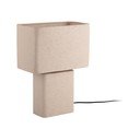 Bēša metāla galda lampa (augstums 33 cm) Boaz Recto – Leitmotiv