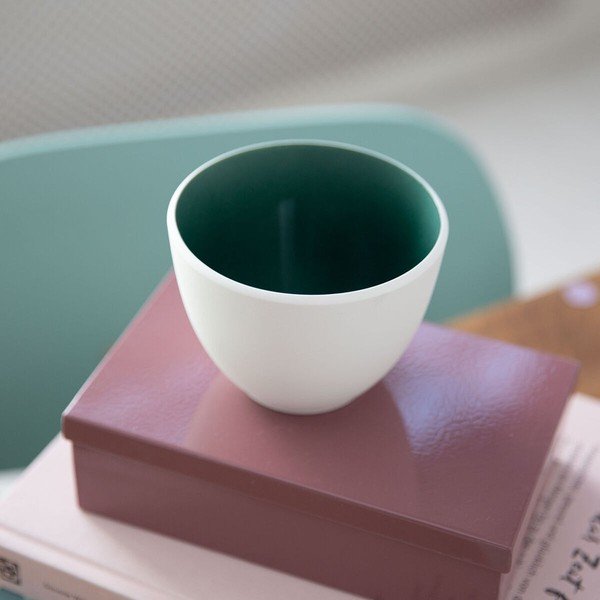 Balta un zaļa porcelāna krūze Villeroy & Boch Uni, 450 ml-image-3