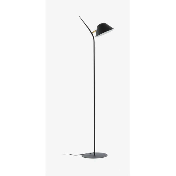 Melna stāvlampa ar metāla abažūru (augstums 152 cm) Aurelia – Kave Home-image-3