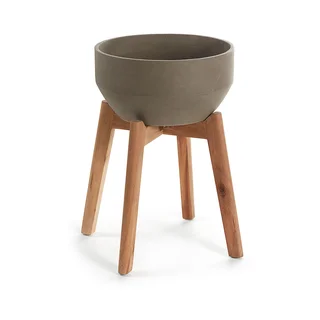 Puķu pods statīvā Kave Home, augstums 40 cm