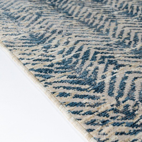 Zils paklājs 200x300 cm Lua Abstract – Flair Rugs-image-4