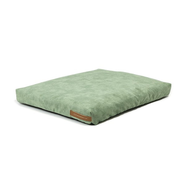 Piparmētru zaļš matracis suņiem no eko ādas 50x60 cm SoftPET Eco M – Rexproduct