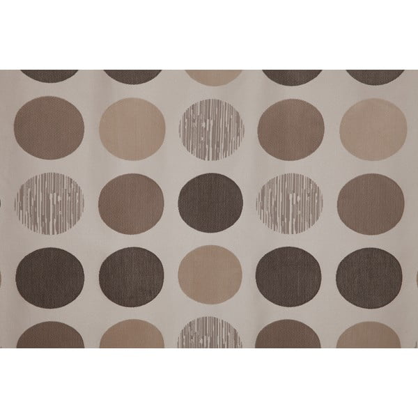 Brūns/bēšs žakarda aizkars 210x260 cm Cerro – Mendola Fabrics-image-3