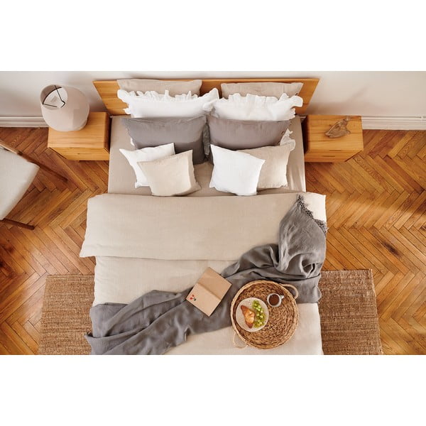 Divguļamā gulta no dižskābarža koka 160x200 cm Greg 1 – The Beds-image-4