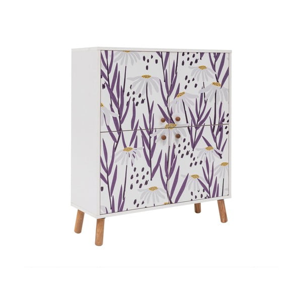 Balts skapītis 95x111 cm Multilux – Kalune Design-image-2