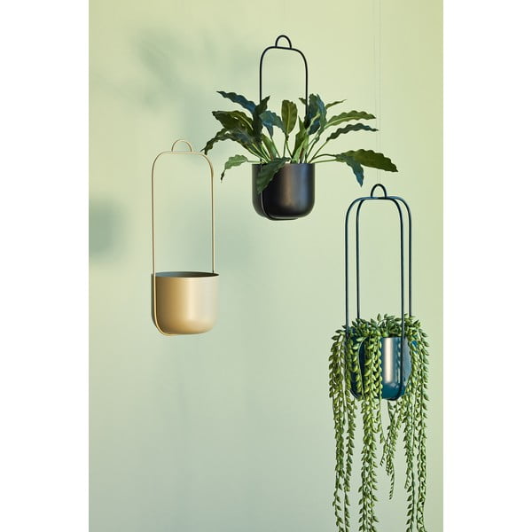 Metāla piekarināmi un pie sienas liekami puķu poda apvalki (2 gab.) ø 16 cm Lotus – Hübsch-image-3