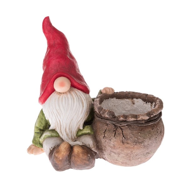 Keramikas puķupods Dakls Gnome, augstums 36 cm