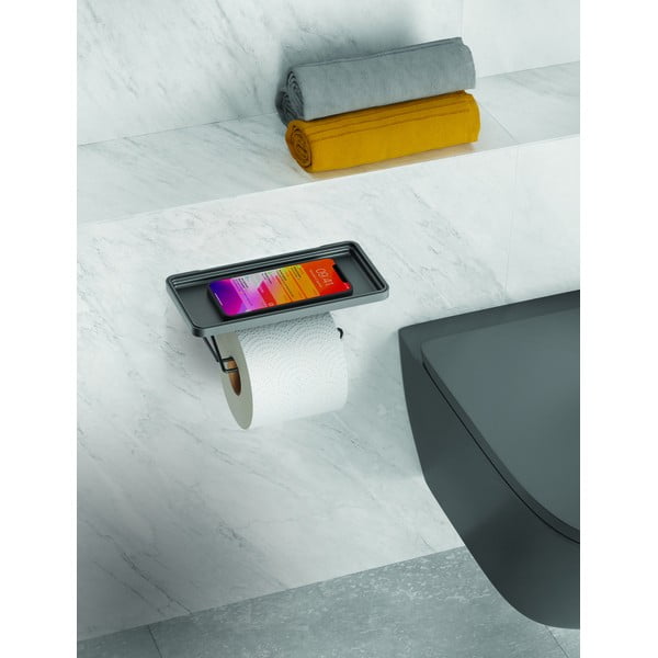 Nerūsējošā tērauda tualetes papīra turētājs Origin Lava – Metaltex-image-2