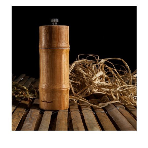 Sāls un piparu dzirnaviņas Bambum Madras, 14 cm-image-1