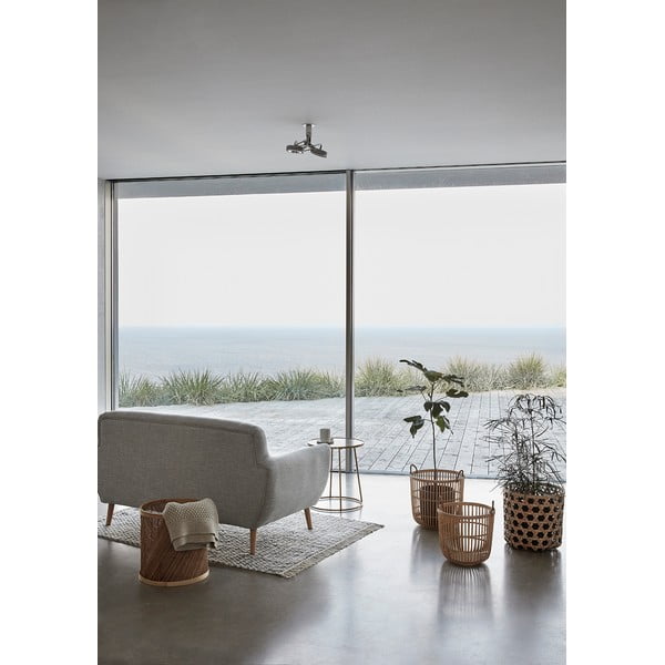 2 bambusa uzglabāšanas grozu komplekts Hübsch Tareo-image-1