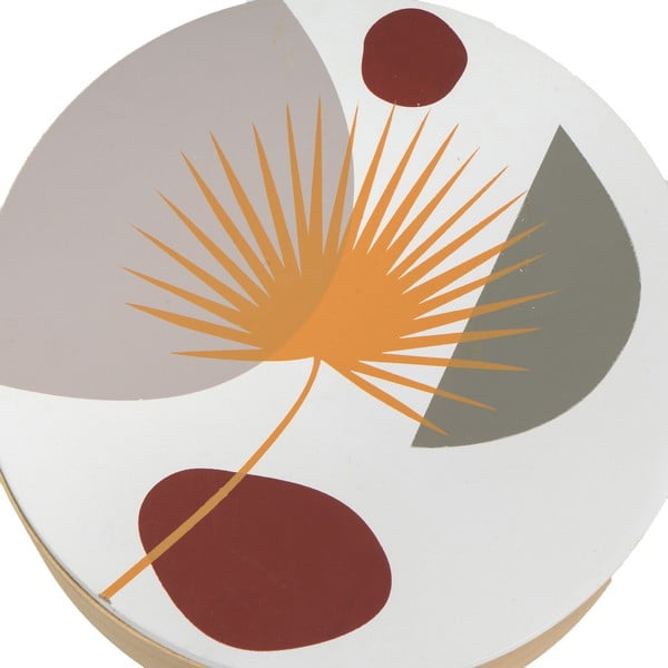 Dekoratīvas uzglabāšanas kastes ar vāku (2 gab.) ø 17x6,5 cm – Casa Selección-image-2