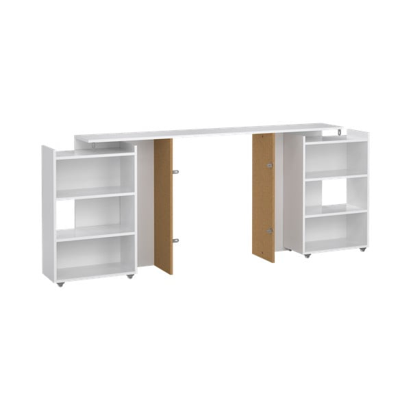 Balts gultas galvgalis 165x80 cm Naia – Tvilum-image-3