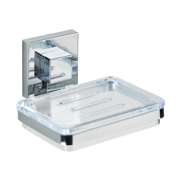 Pašturošs ziepju trauks Wenko Vacuum-Loc, 12 x 12 cm-image-3