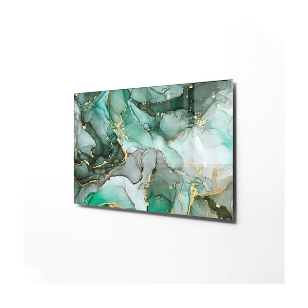 Stikla glezna 100x70 cm Turquoise – Wallity-image-3