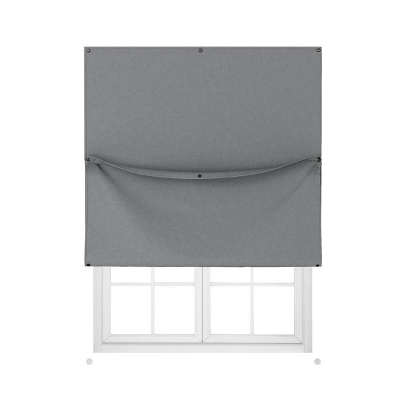 Pelēka žalūzija pret sauli 122x142 cm Nightfall – Umbra