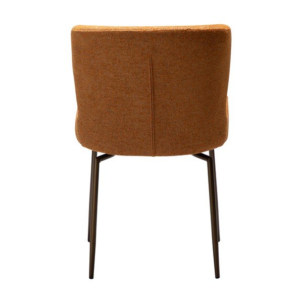 Brūns polsterēts pusdienu krēsls Glam – DAN-FORM Denmark-image-3