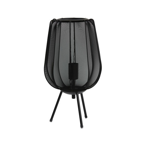 Melna galda lampa (augstums 45 cm) Plumeria – Light & Living-image-2