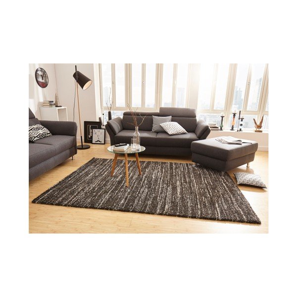 Tumši pelēks paklājs Mint Rugs Nomadic, 120 x 170 cm-image-1