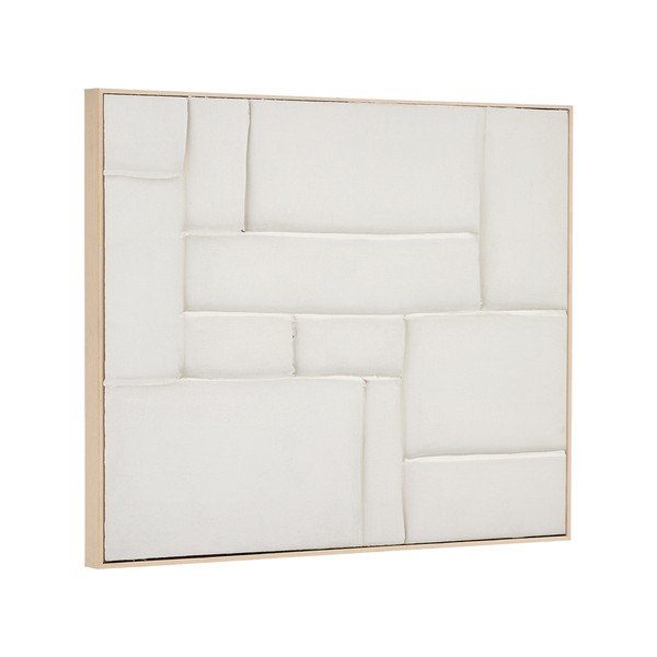 Ar rokām apgleznota/3D glezna ar rāmi/uz audekla 80x100 cm Klis – Kave Home-image-3