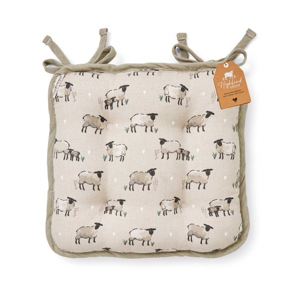 Sēdekļa spilvens 34x36 cm Highland Sheep – Cooksmart ®-image-3