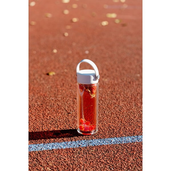 Piparmētru zaļa stikla pudele 350 ml Fuori – Vialli Design-image-1