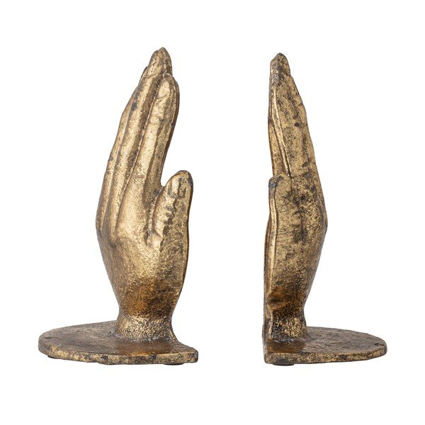 2 metāla grāmatu turētāju komplekts Bloomingville Anders, augstums 18 cm-image-3