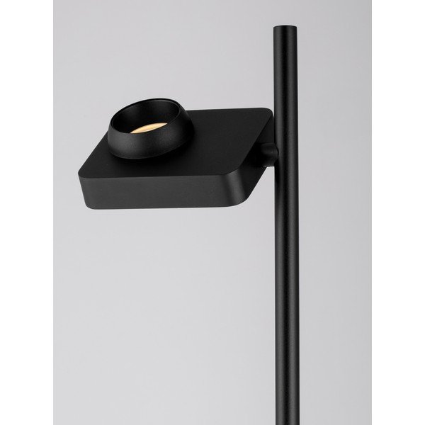 Melna alumīnija LED stāvlampa ar saliekamu konstrukciju/ar regulējamu spilgtumu (augstums 131 cm) Kedros – Nova Luce-image-3