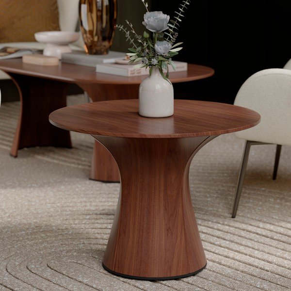 Apaļš sānu galdiņš ø 60 cm Root – DAN-FORM Denmark-image-1