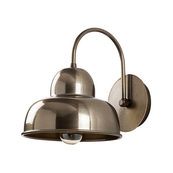 Misiņa krāsas sienas lampa ø 20 cm Multan – Opviq lights