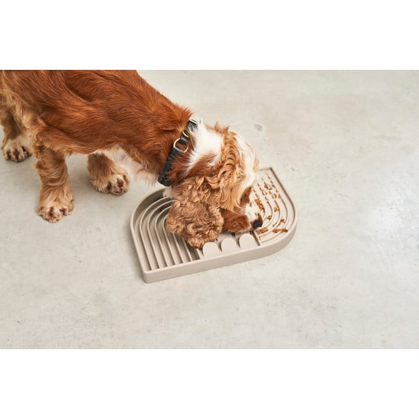 Laizāmais paliktnītis mājdzīvniekiem Aperitivo Greige – MiaCara-image-1