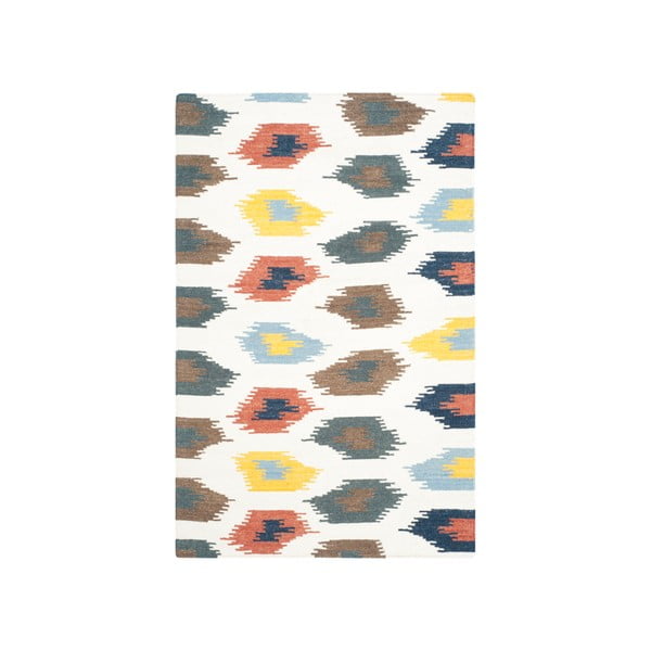 Vilnas un kokvilnas maisījuma paklājs Safavieh Allegra Dhurrie, 243 x 152 cm