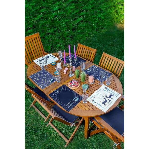 Ziemassvētku auduma galda paliktņi (6 gab.) 35x45 cm Six Ame Servis - Mila Home-image-1