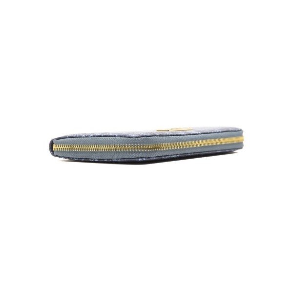 Zila ādas sieviešu somiņa Alviero Martini Denim-image-1
