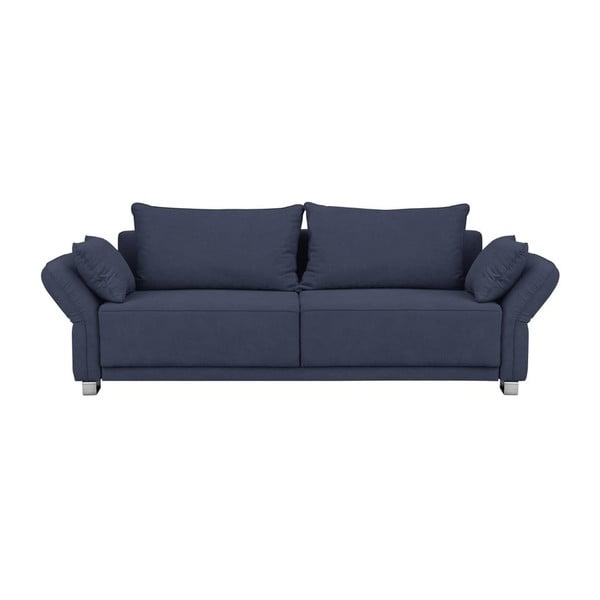 Tumši zils trīsvietīgs dīvāns-guļamvieta Windsor & Co Sofas Casiopea