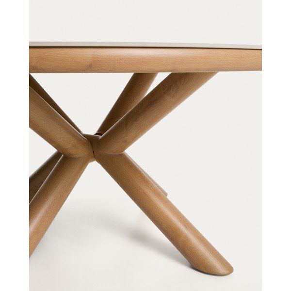Apaļš dārza ēdamgalds ar keramikas virsmu ø 148 cm Mirtia – Kave Home-image-4