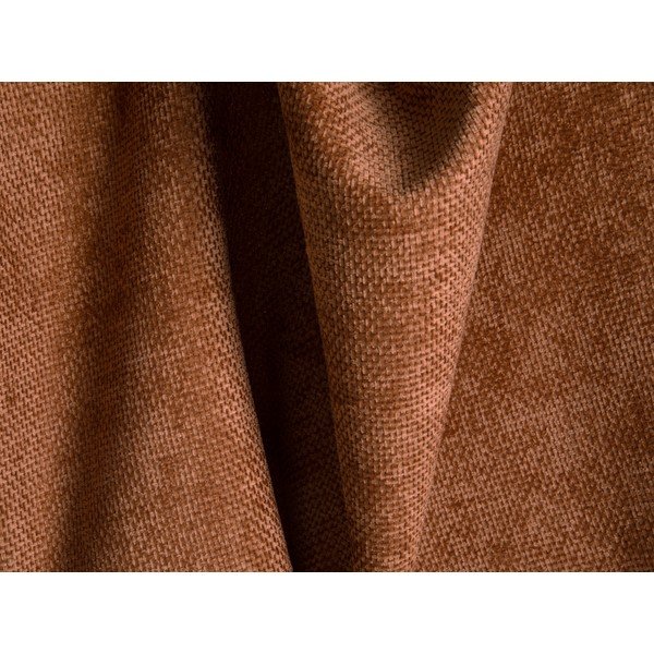 Terakotas oranžs stūra dīvāns no šenila auduma (ar labo stūri/U veida) Treno – Cosmopolitan Design-image-4