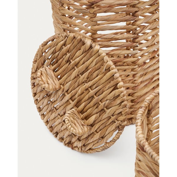 Dabīga toņa bērnu rotaļlietu grozi no ūdens hiacintes (2 gab.) ø 30x50 cm Venezia – Kave Home-image-4