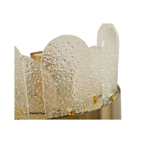 Zelta krāsas stikla sienas lampa Gris – Mauro Ferretti-image-2