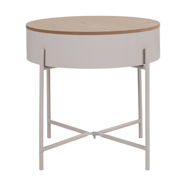 Metāla apaļš sānu galdiņš ø 40 cm Sisco – House Nordic-image-3