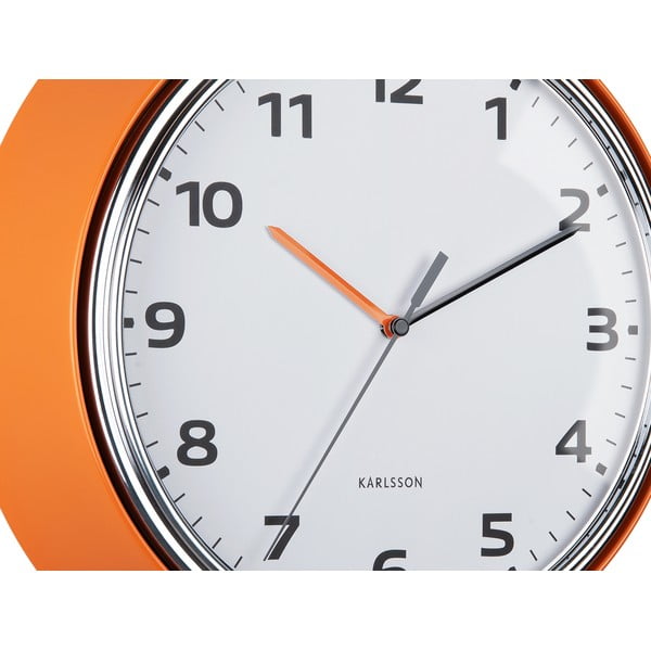 Sienas pulkstenis ø 34 cm Modern Retro – Karlsson-image-3