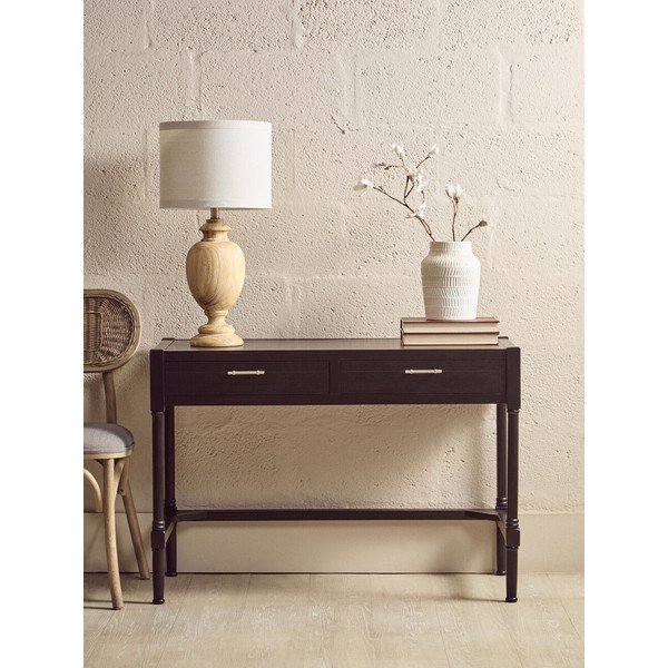 Priedes masīvkoka darba galds 48x107 cm Heritage – Premier Housewares-image-4