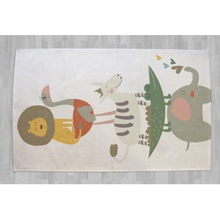 Bērnu paklājs Little Nice Things Love Animals, 195 x 135 cm