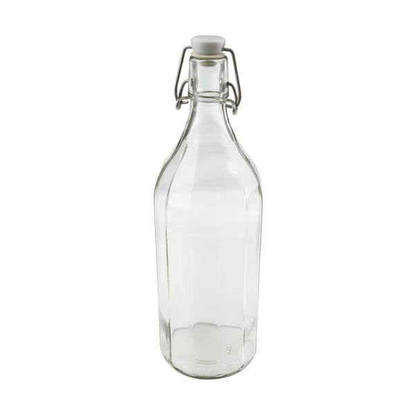 Stikla pudele ar aizbāzni Dr. Oetker Swing, 1 l