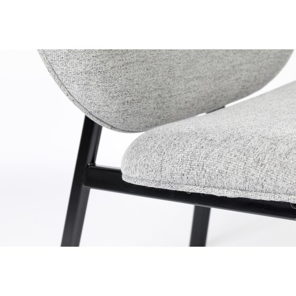 Pelēks atzveltnes krēsls Zuiver Spike-image-1