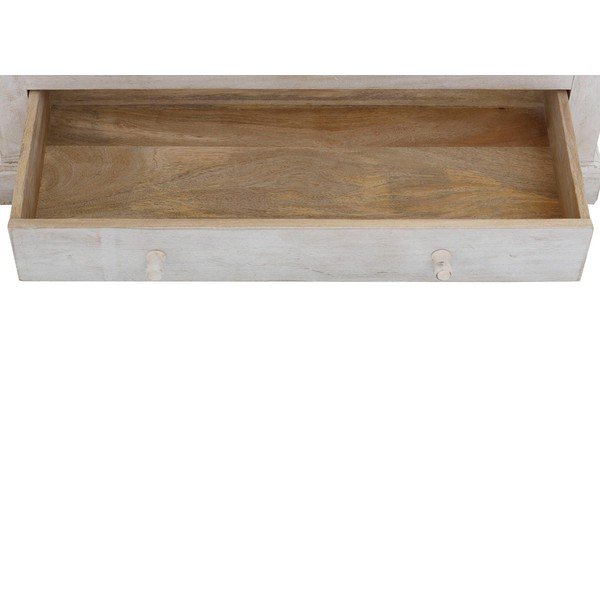 Balts mango masīvkoka drēbju skapis 100x175 cm Rana – Støraa-image-3