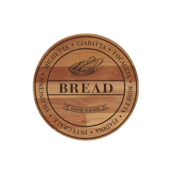 Dižskābarža griešanas dēlītis Bisetti Broad Bread, ø 30 cm