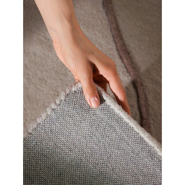 Brūns/bēšs vilnas paklājs 200x290 cm Virelle – Villeroy&Boch-image-4