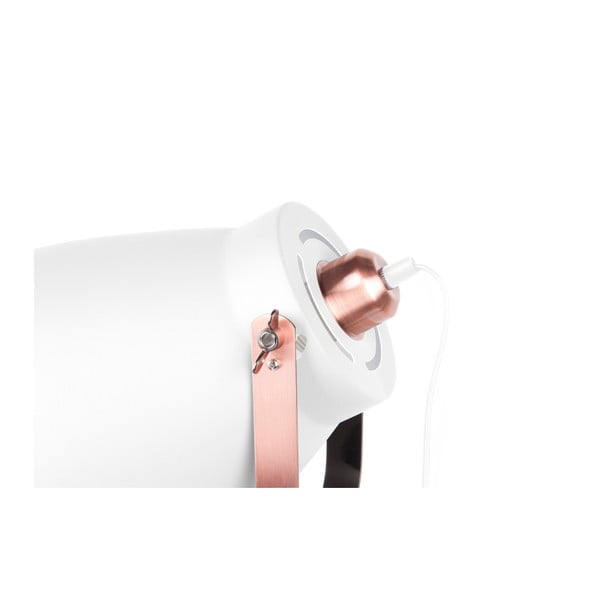 Balta stāvlampa ar vara krāsas detaļām Leitmotiv Mingle-image-1